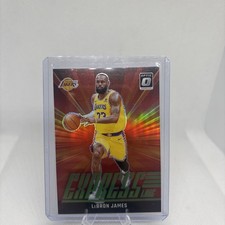 2024-25 Donruss Optic #2 LeBron James Express Lane Lime Green SP / 199 Lakers
