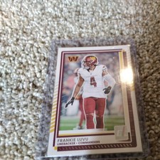 Frankie Luvu #262 2025 Donruss Washington Commanders Football Card NFL NM