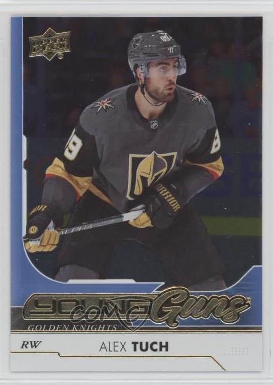 2017-18 Upper Deck Young Guns Silver Foil Alex Tuch #249 Rookie RC