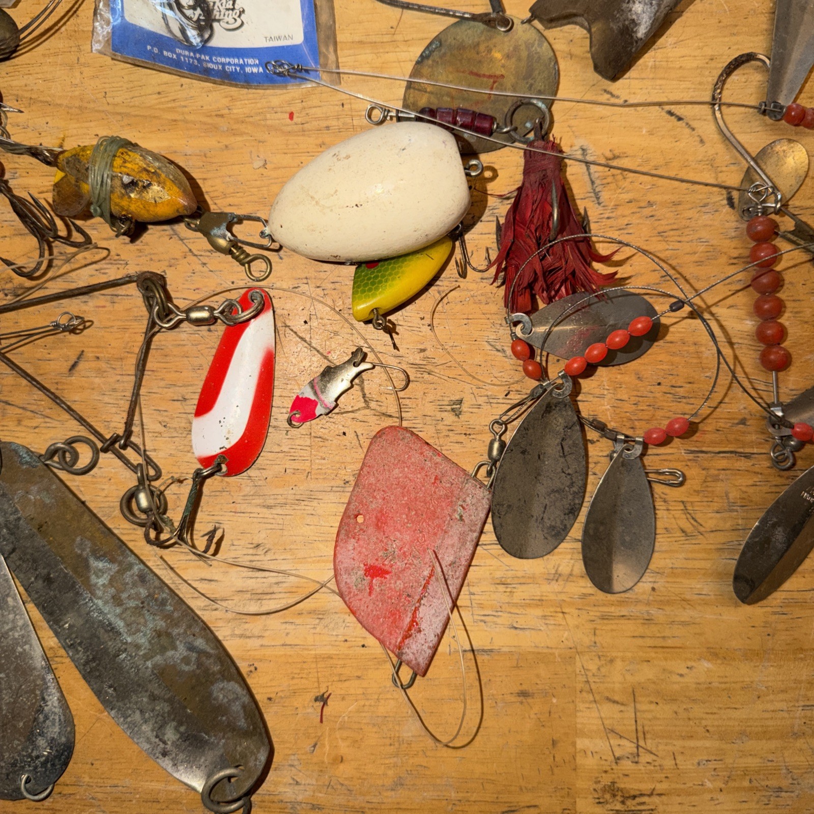 Large Lot Of Vintage Lure, Spinners, Hooks, Flasher Rigs & Etc…. - Image 9