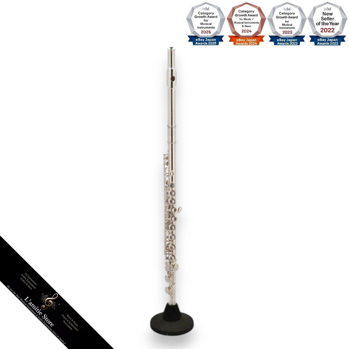t*t様 YAMAHA フルート 221SII Yamaha YFL-221SII Student Flute Nickel Silver Plated YFL221SII 221