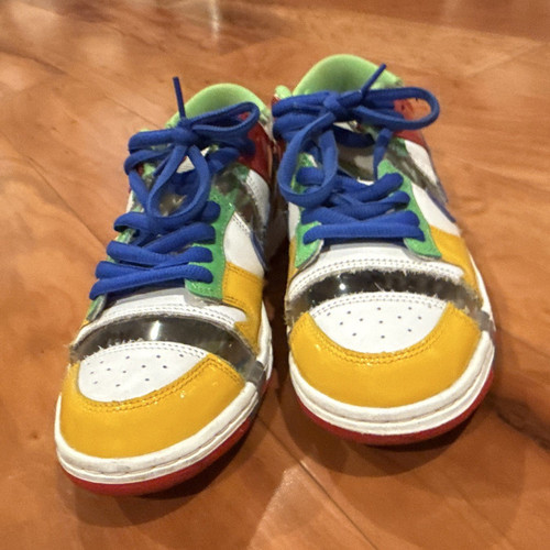 Nike SB Dunk Low Multi-Color Skateboarding Shoes Sneakers US men’s 8 no box