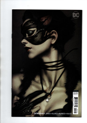 Catwoman #4 KEY Issue Artgerm Variant Joelle Jones DC Comics 2018