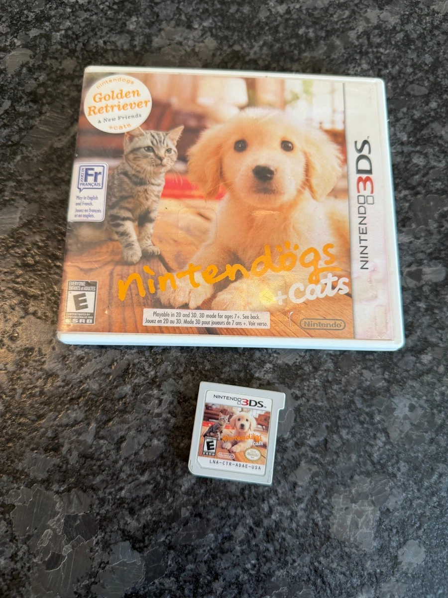 Nintendogs + Cats: Golden Retriever & New Friends Video Games for