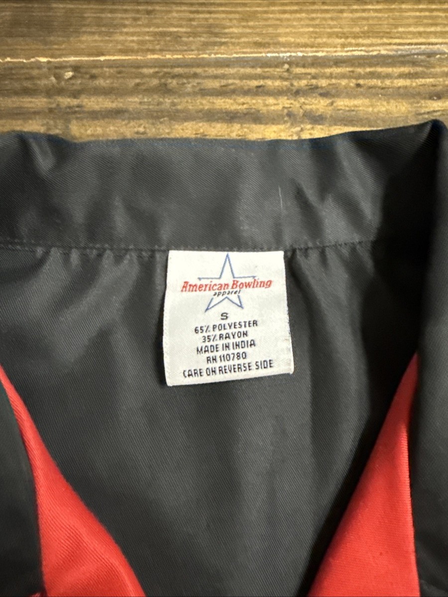 American Bowling Apparel Size Small Retro Bowling Shirt Men's | eBay