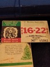 antique weekly bus pass tickets  st louis mo 1947-1957 — photo 1