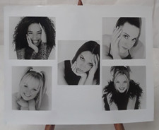 Spice Girls Photo Head Shot Block Form 8 x 10 in