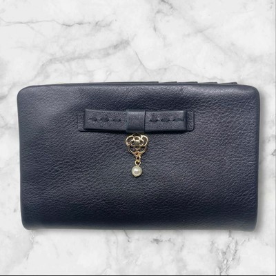 Unused CLATHAS Bifold Wallet Relan Black Wallet Black