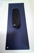 Manduka PRO 71"L x 26"W 6mm Thick Midnight Blue Yoga Mat w/ Carry Bag / Case