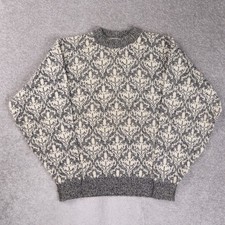 Vintage Environmental Clothing Co Made in USA XL Multicolor Long Sleeve Sweater