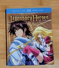 The Legend of the Legendary Heroes Season 1 Pt. 1 & 2 blu-ray/dvd  704400089510 