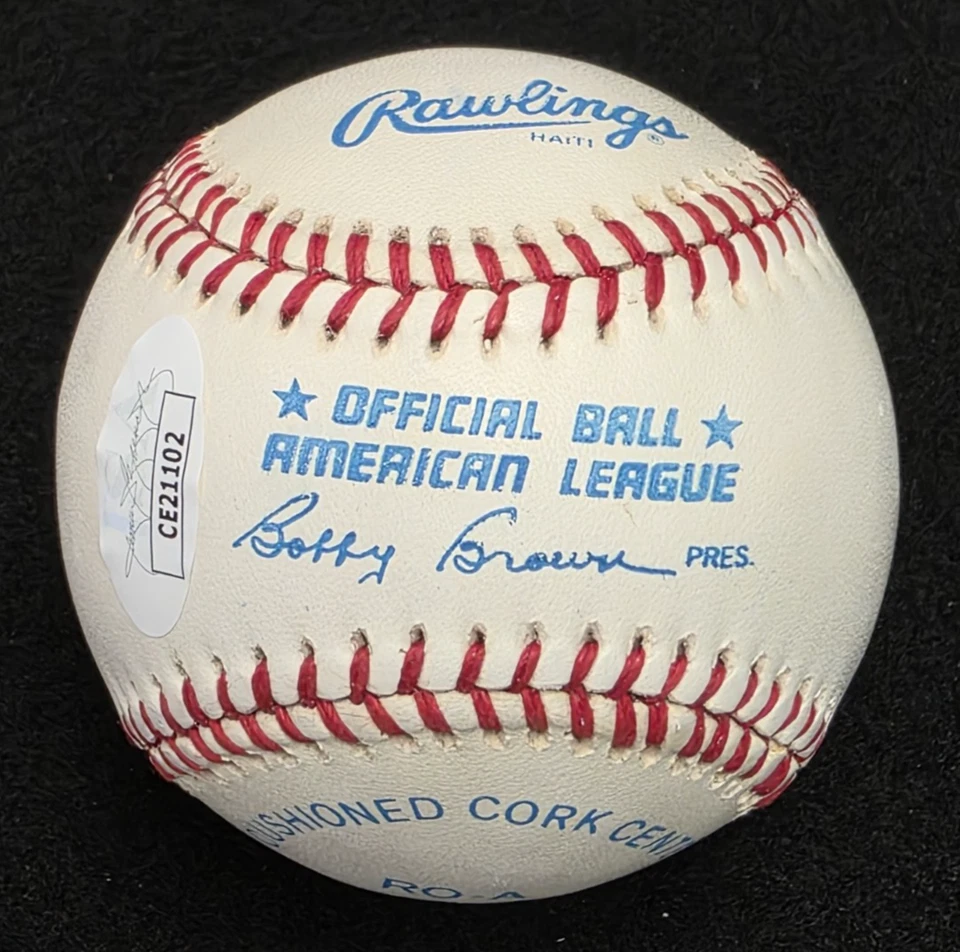 AL KALINE Signed Official MLB Baseball-HALL OF FAME-DETROIT TIGERS-JSA - Image 2 of 4