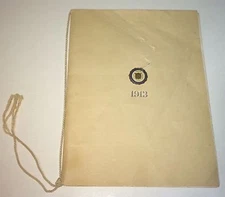 Antique American New Haven High School Class Day Exercises C.1913! Connecticut!