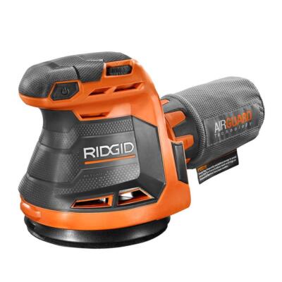 RIDGID 5 in. Variable Speed Random Orbital Sander with AirGuard Tech Tool Only