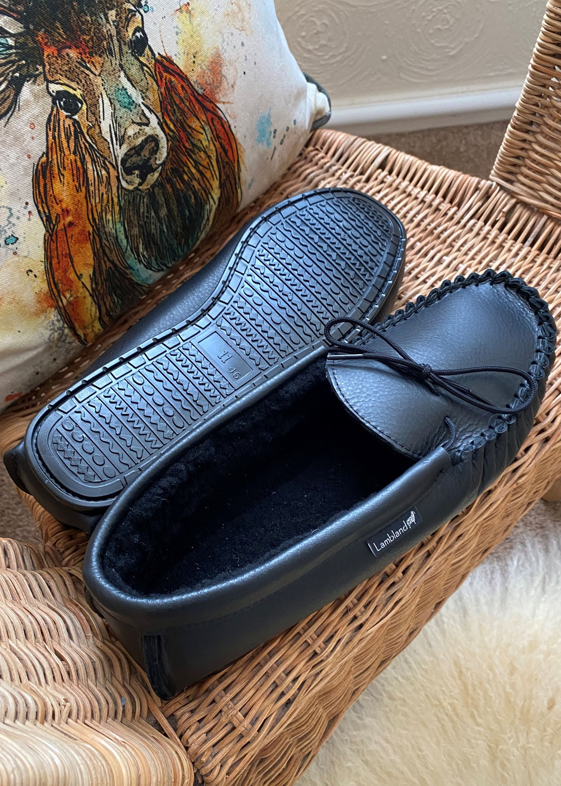 Men's UK Made Premium Leather Sheepskin 