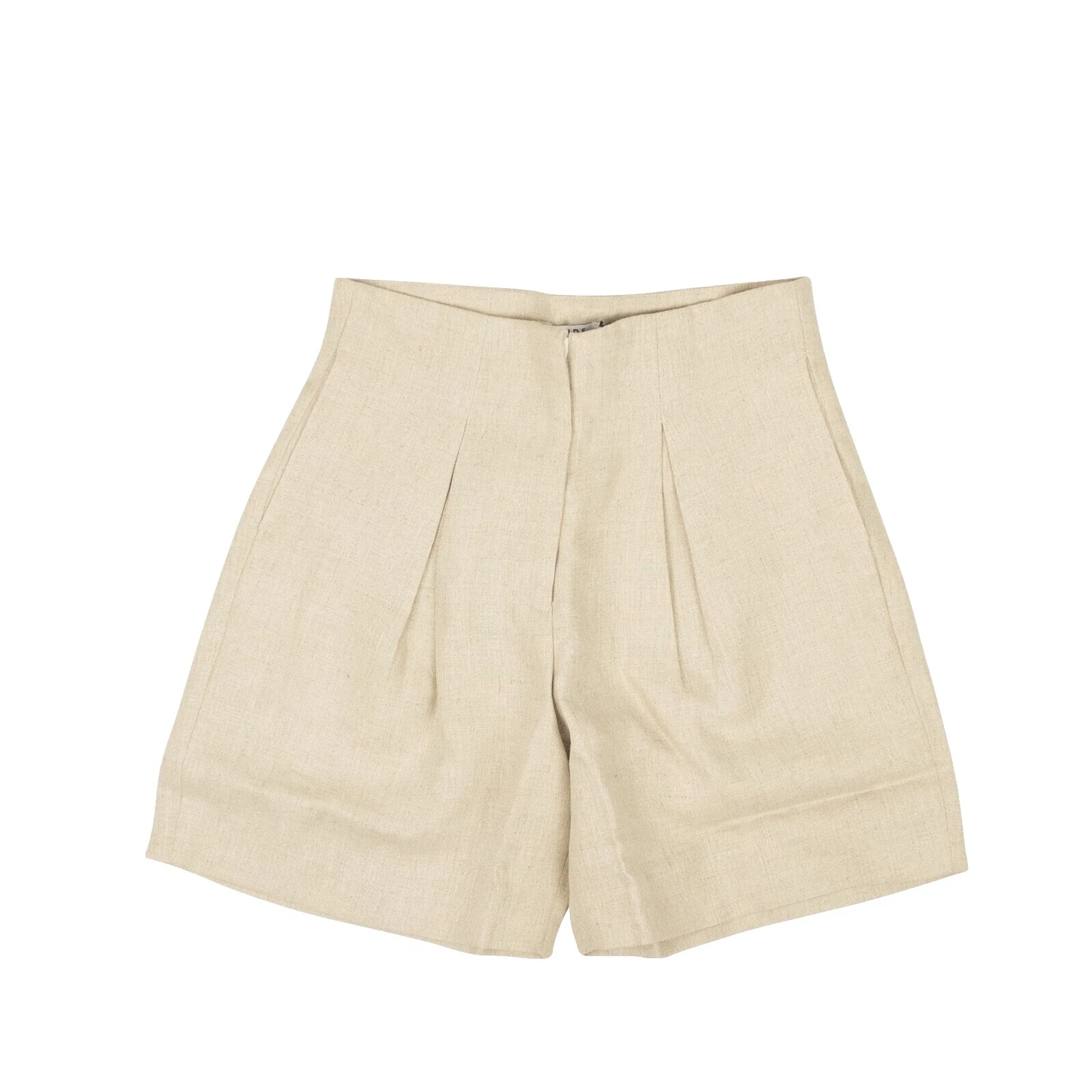 Brown Linen Shorts for Women