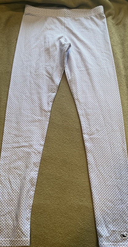 Girls Vineyard Vines Micro Whale Printed Leggings. Large. Newport Blue. NWT