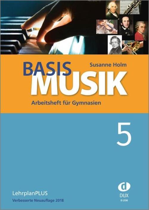 Thumbnail - Basis Musik 5 - Arbeitsheft | Susanne Holm | Broschüre | 64 S. |