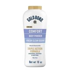 	Gold Bond Ultimate Comfort Body Powder 10 oz. Pack of 1 Talc-Free Formula	