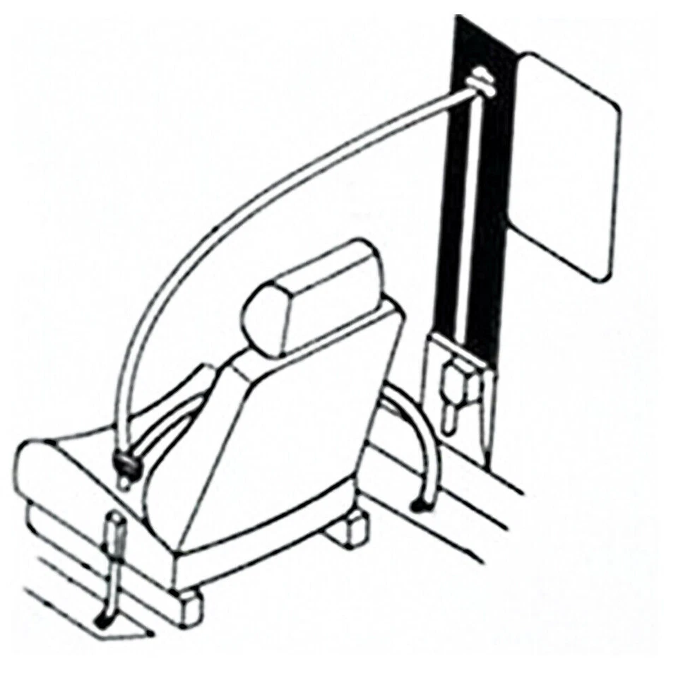 Автомобильный бежевый выдвижной ремень безопасности 3-точечный круг удлиненные регулируемые ремни набор популярный - Изображение 4 из 4