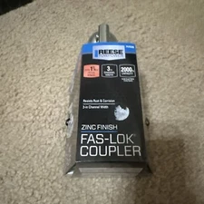 NEW Reese Towpower Fas-Lok Coupler 1-7/8" 3” Channel Width 2,000lb 7478320