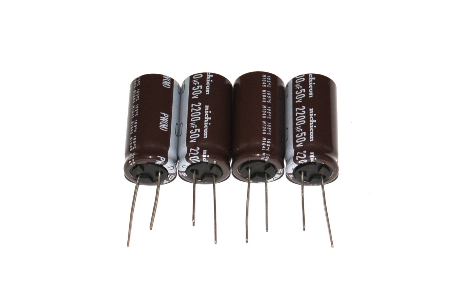 20 Pcs 0,47uF 50V Condensatore Elettrolitico NICHICON -55°C 105°C Long-Life Basso ESR Terminali THT Through Hole Radiali Condensatori Elettrolitici Capacitor - Foto 7