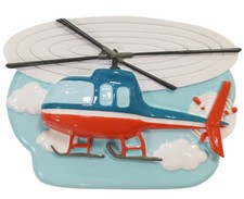 Helicopter Ride/Helicopter Pilot Personalized Christmas Ornament