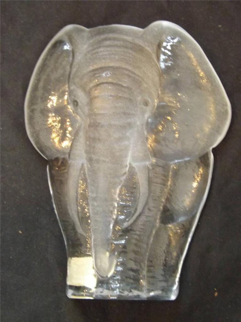 MATS JONASSON ELEPHANT PAPERWEIGHT FIGURINE 6