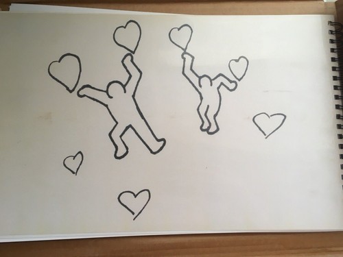 KEITH HARING VERY SCARCE LIMITED EDITION of 50 ART BOOK BY THE WEINGRAD GROUP - Picture 9 of 11