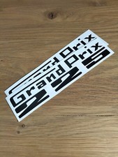 2x Grand Prix 225 Panel Flash Decals, Lambretta Gp Scooter RB Tuning Mod Sticker