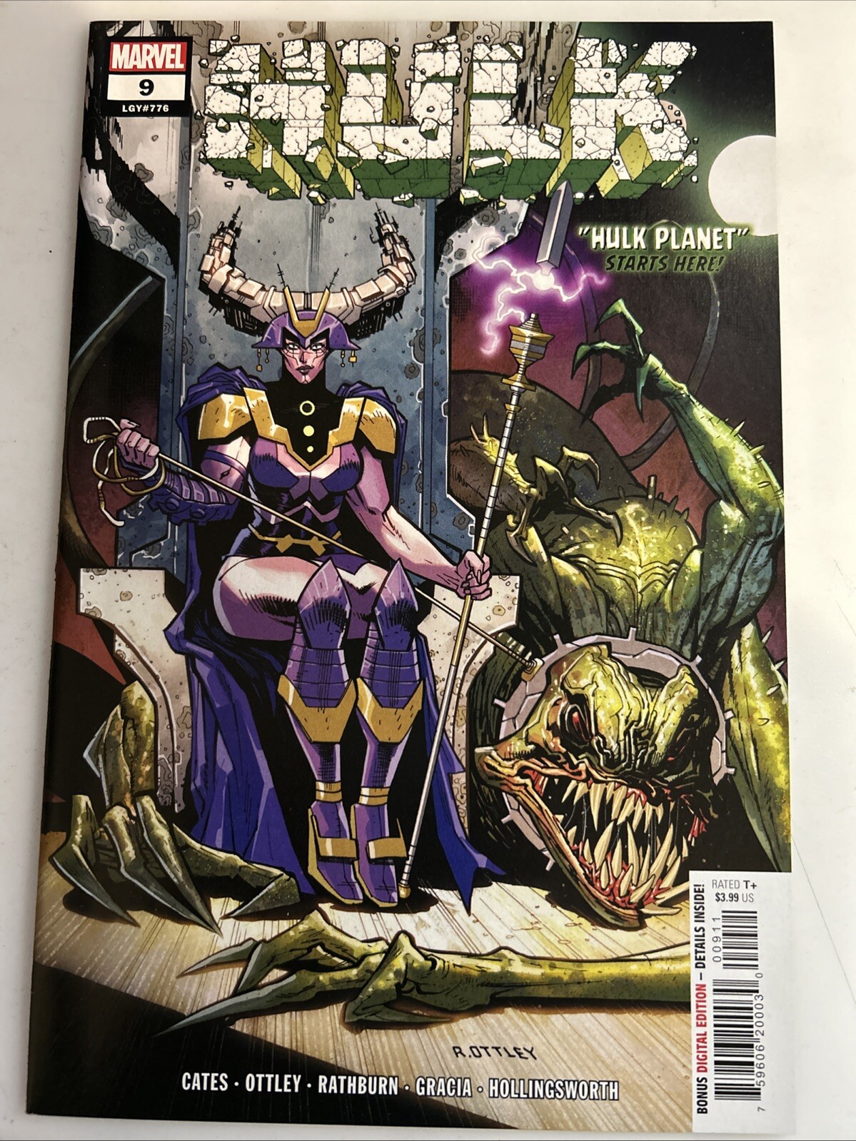 Hulk #9 Marvel Comics 2022 LGY #776
