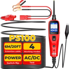 Autel Power Scan PS100 Circuit Tester Electrical Power Probe 12V/24V Diagnostic