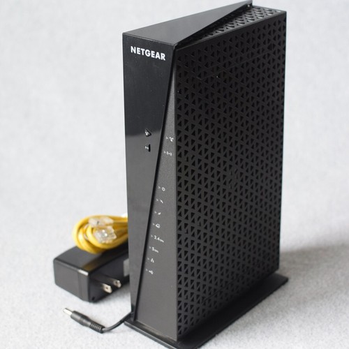NETGEAR AC1750 C6300 Wi-Fi DOCSIS 3.0 Cable Modem Router w/ Ethernet Cable - 第 1/11 張圖片
