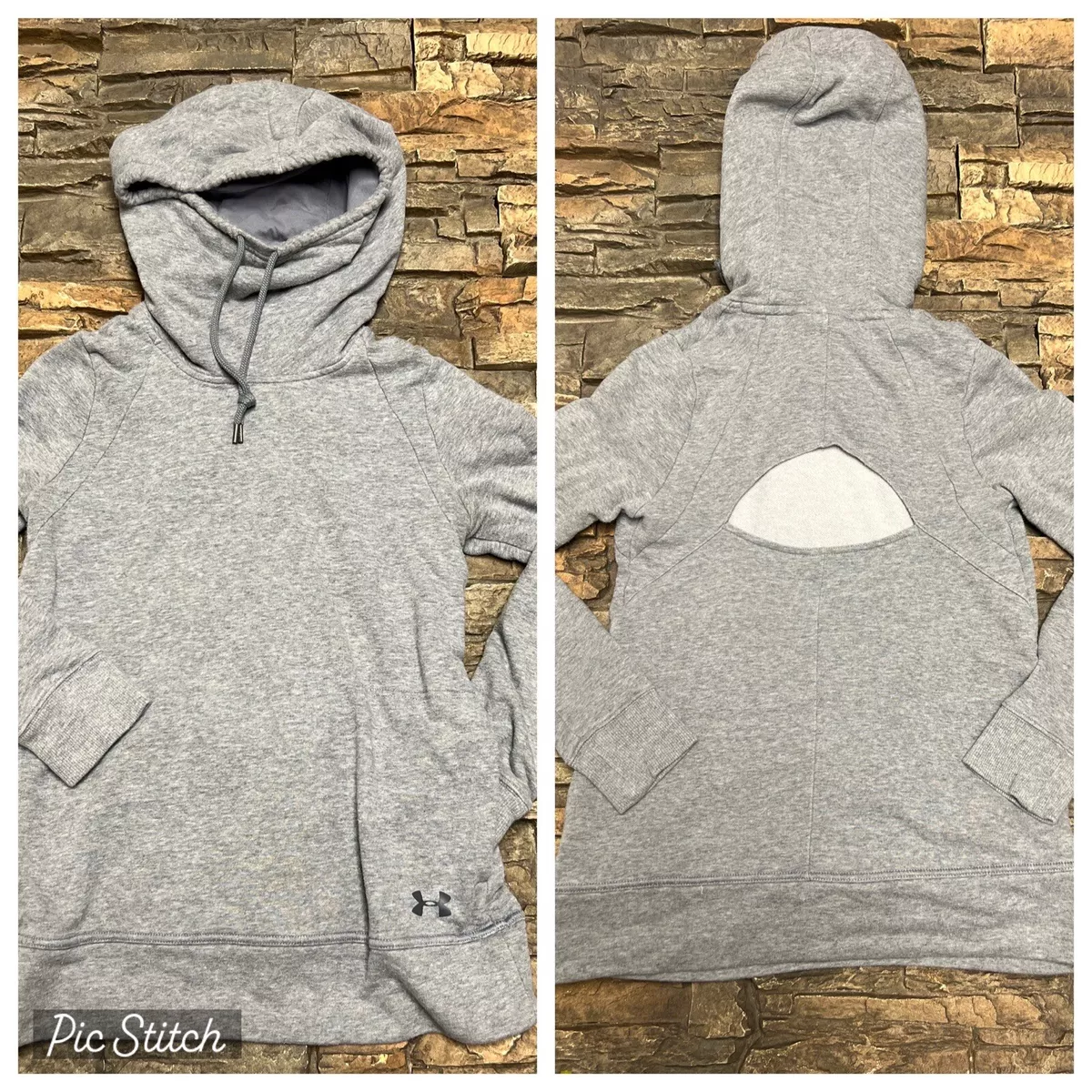 Under Armour Womens XS Funnel Neck Hoodie Hooded Sweatshirt