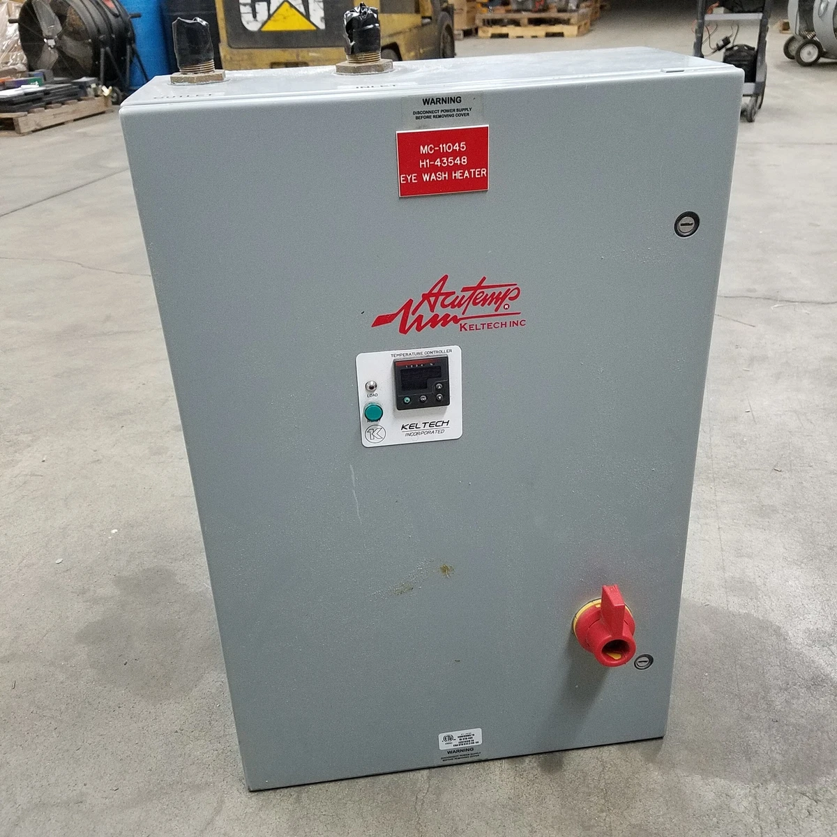 Keltech CLE183/480D-AL1-NFDS Eyewash Tankless Water Heater, 480VAC, 18kW, 3  PH | eBay