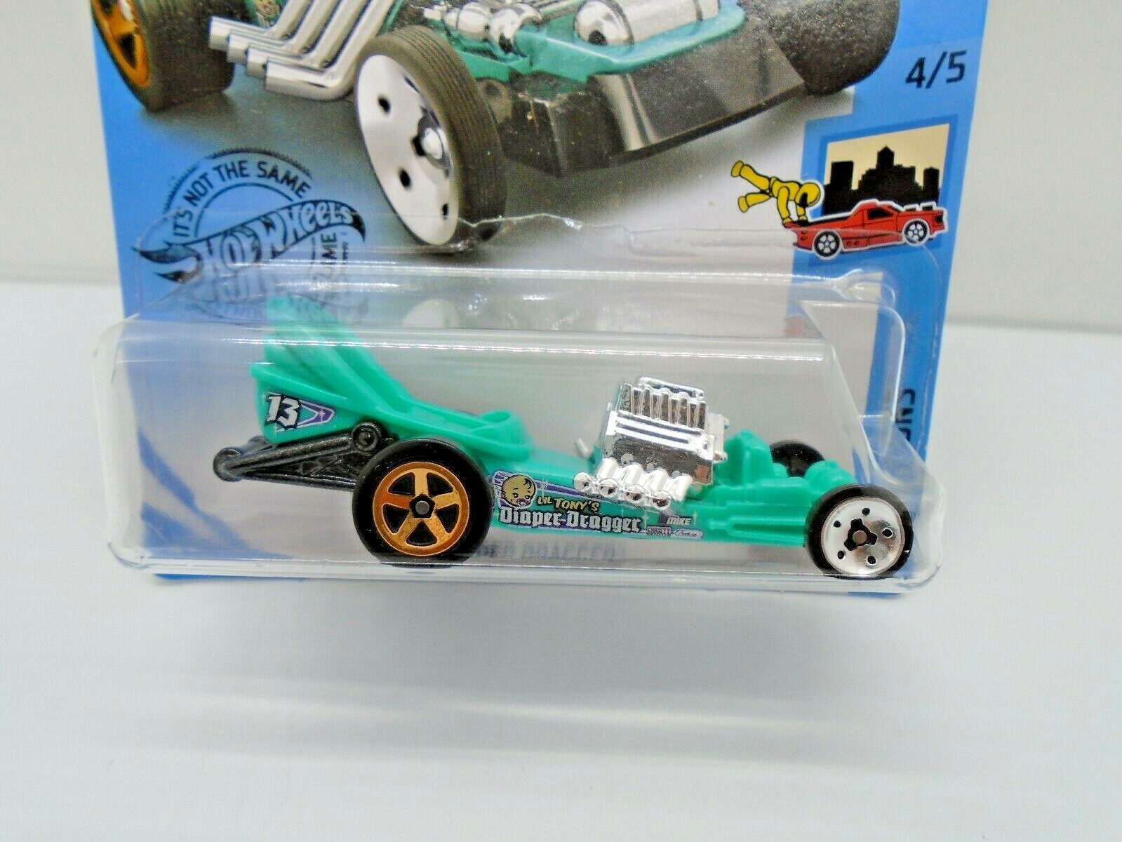 Hot Wheels Diaper Dragger Hot Rod Blue HW Ride On's Edition eBay