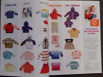 CATALOGUE TRICOT PHILDAR Pitchoun N°87 printemps-été 2013 de 2 à 16 ans