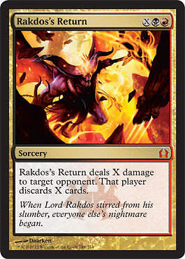 MTG Magic - Rakdos's Return - Return to Ravnica - Mythic Rare - NM