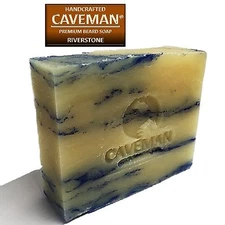 Caveman Original Handcrafted Beard and Body Soap Riverstone