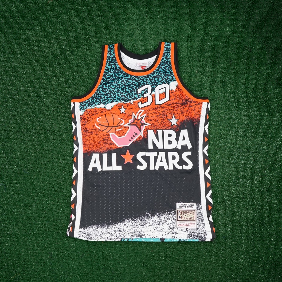 ウェア 1996 NBA ALL STARS PIPPEN Scottie Pippen 1996 All Star Game Jersey – CAP USA NYC