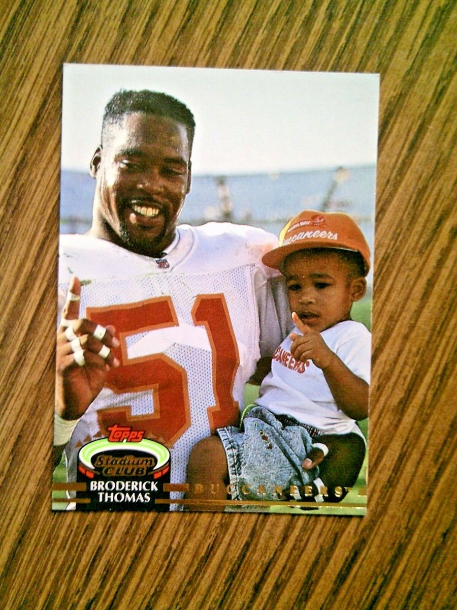 1992 Topps Stadium Club Broderick Thomas #595 | eBay