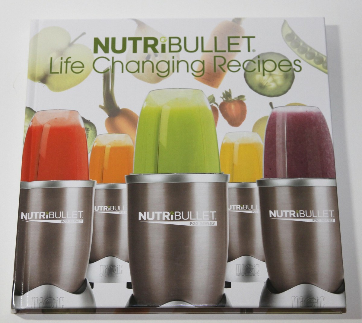 Nutribullet Life Changing Recipes 900 Series Hardback Book