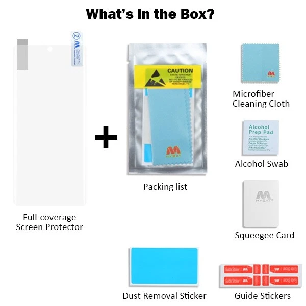 For Samsung Galaxy Note 10 / 10 Plus Screen Protector Curved Coverage PET Film - Image 4 of 4