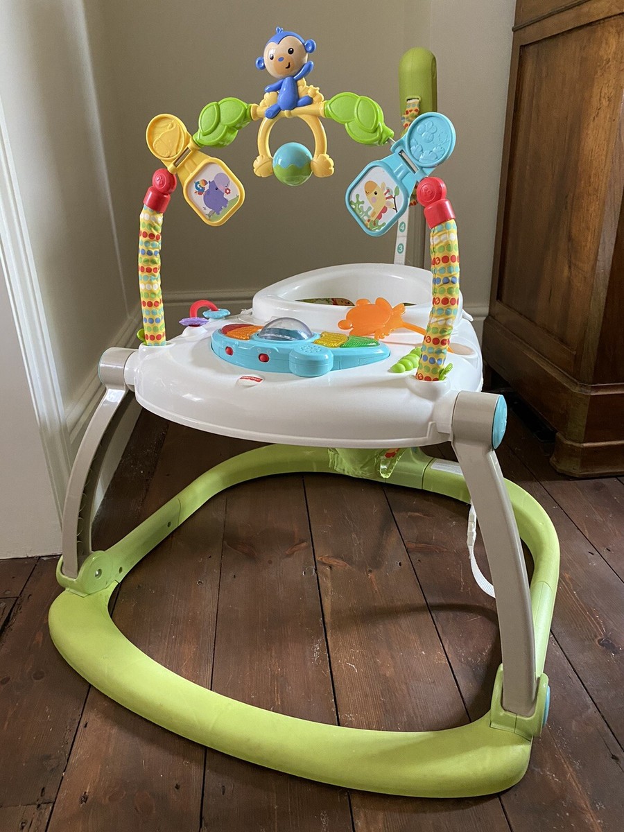 Fisher Jumperoo Fisher-Price CHN38 Rainforest Spacesaver