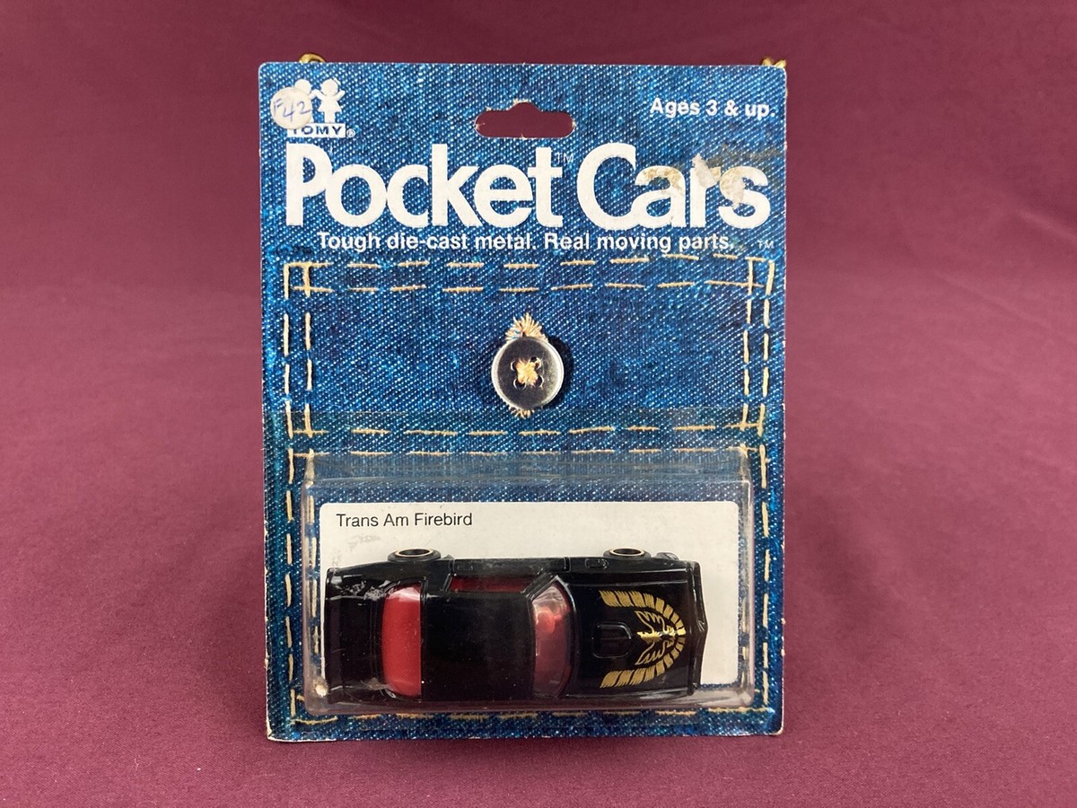 Tomica Tomy Pocket Cars Japan Firebird Trans Am Black Diecast NIB