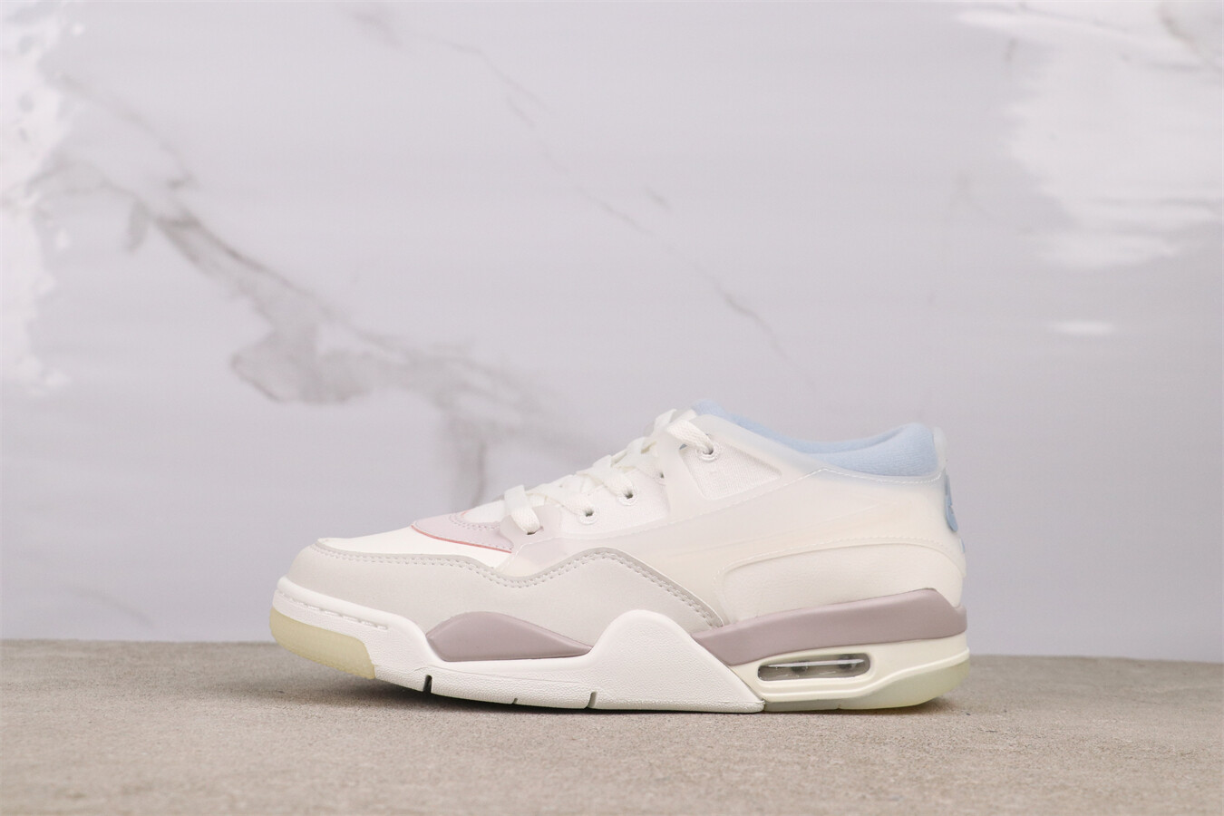 SAOLA Scarpe sportive donna bianche cuciture sneakers basse casual suola ammortizzata ad aria