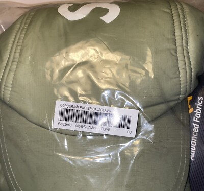 Supreme® Cordura® Puffer Balaclava, Light Olive | eBay