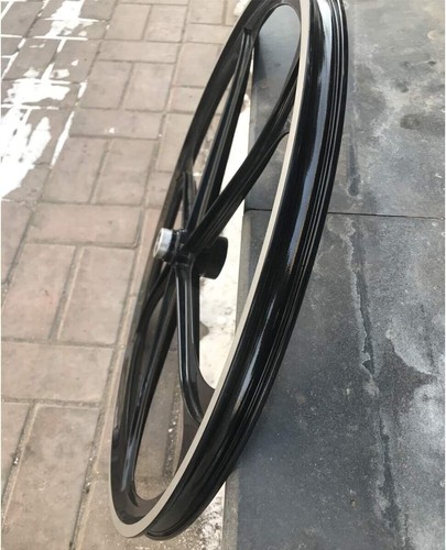 26 Inch Alum Mag Wheels Set/Bike Wheel Rims & 28T-56T Sprocket-Motorized Bicycle - Picture 11 of 39