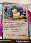 Pokemon Aventures Ensemble Français Card Holo Carte Ronflex 117/159 JTG FR Mint