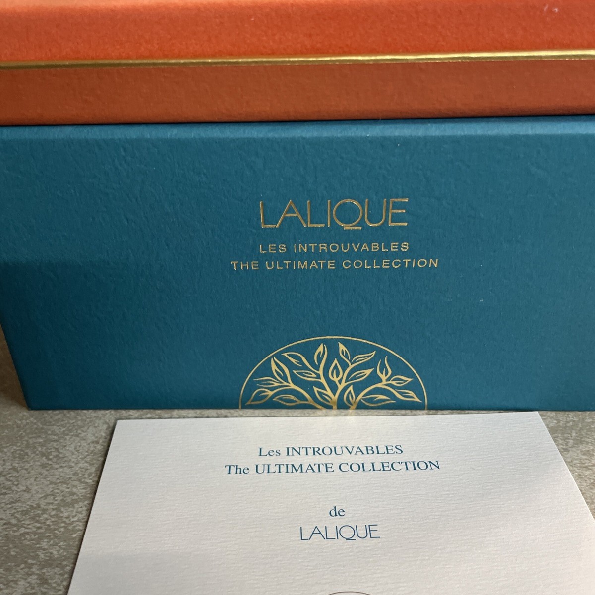 Lalique Les introuvables The Ultimate Collection Miniatures 3pc